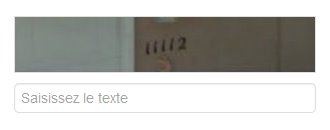 Capture d'un CAPTCHA, une image affiche 11112 et un champ indique "Saisissez le texte"